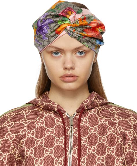 gucci floral headband dupe|gucci denim headband.